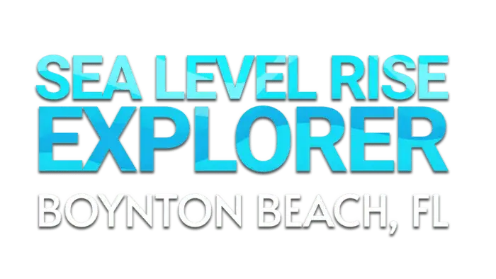 Sea Level Rise Explorer — Boynton Beach, FL. - Logo